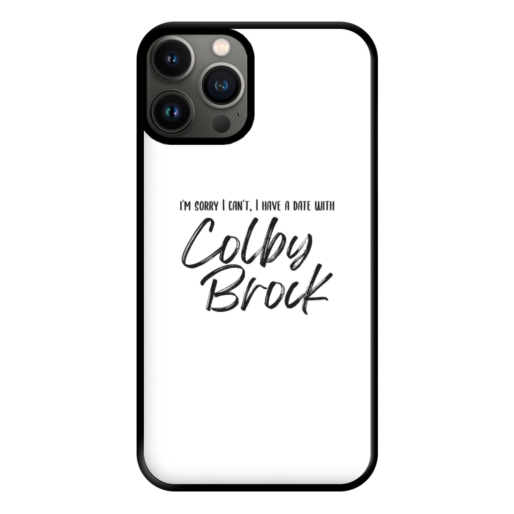 Date With Colby - S & C Phone Case for iPhone 13 Pro Max