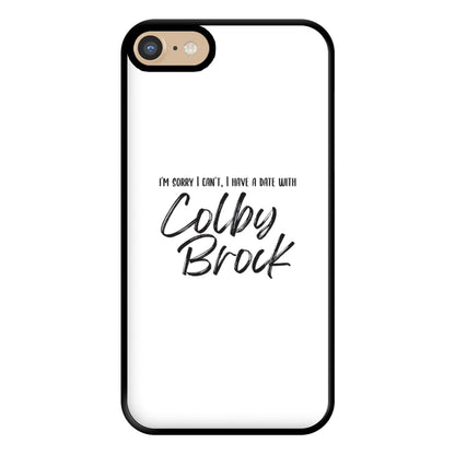 Date With Colby - S & C Phone Case for iPhone 6 / 7 / 8 / SE