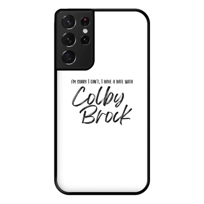 Date With Colby - S & C Phone Case for Galaxy S21 Ultra