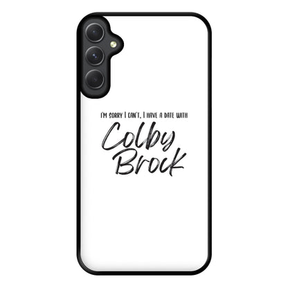 Date With Colby - S & C Phone Case for Galaxy A34