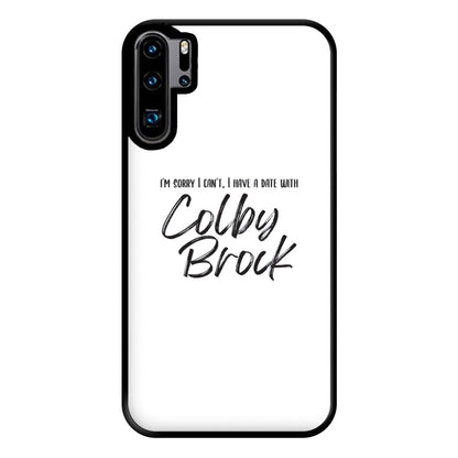 Date With Colby - S & C Phone Case for Huawei P30 Pro