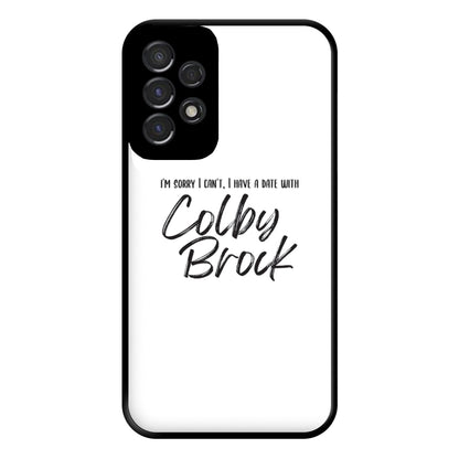 Date With Colby - S & C Phone Case for Galaxy A53