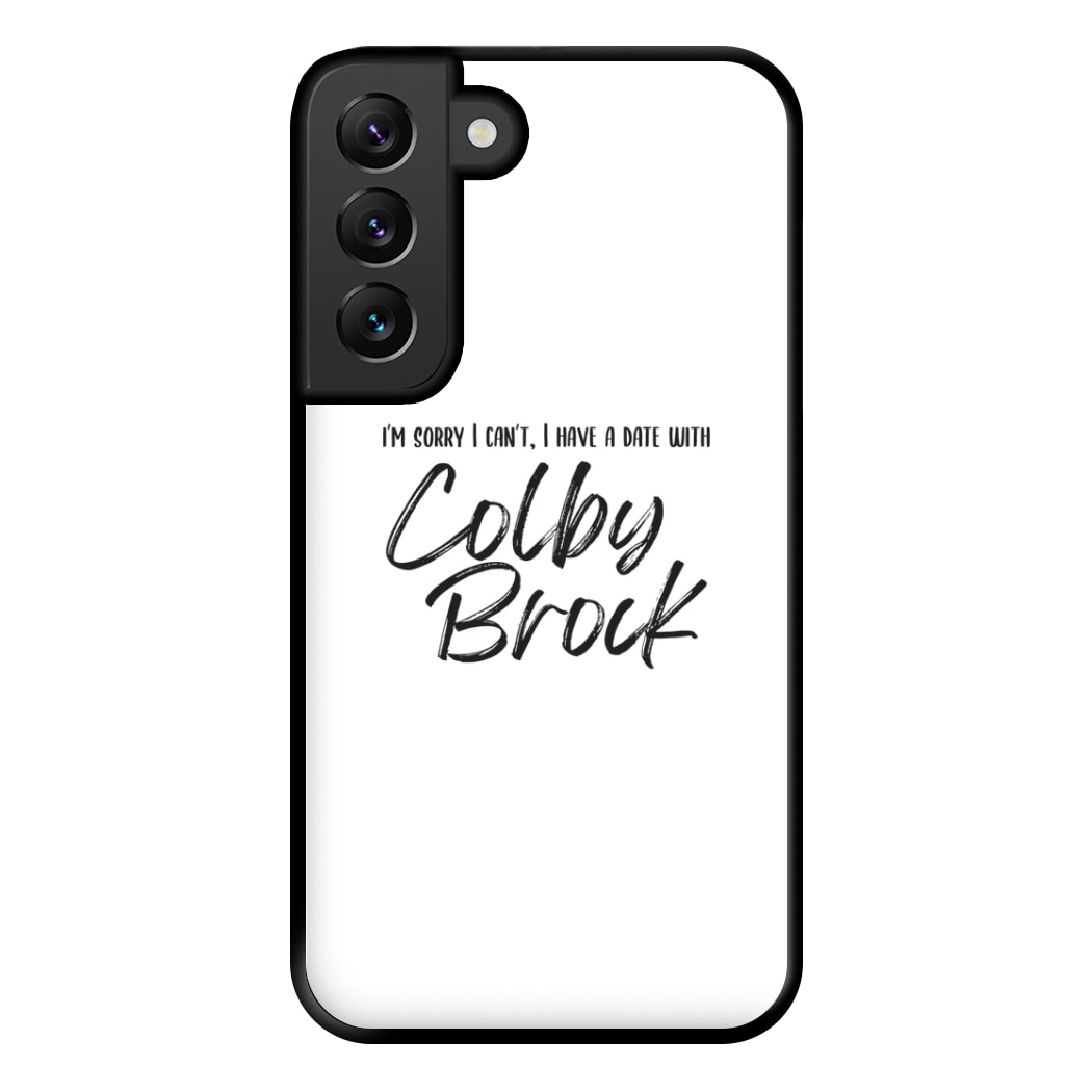 Date With Colby - S & C Phone Case for Galaxy S22 Plus