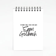 Date With Sam - S & C Notebook 4