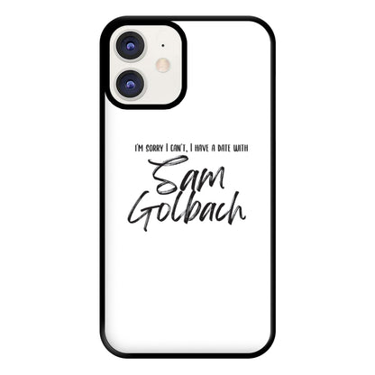 Date With Sam - S & C Phone Case for iPhone 12 / 12 Pro