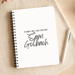 Date With Sam - S & C Notepad