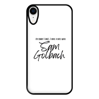 Date With Sam - S & C Phone Case for iPhone XR