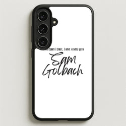 Date With Sam - S & C Phone Case for Galaxy S25FE