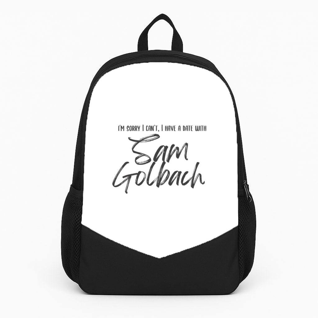 Date With Sam - S & C Large Backpack