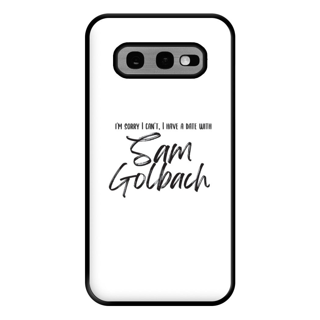 Date With Sam - S & C Phone Case for Galaxy S10e