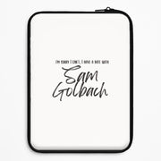 Date With Sam - S & C Laptop Sleeve 1