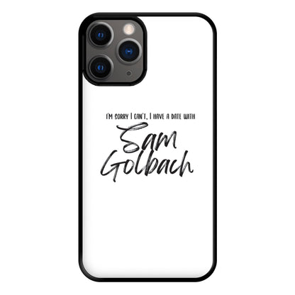 Date With Sam - S & C Phone Case for iPhone 12 Pro Max