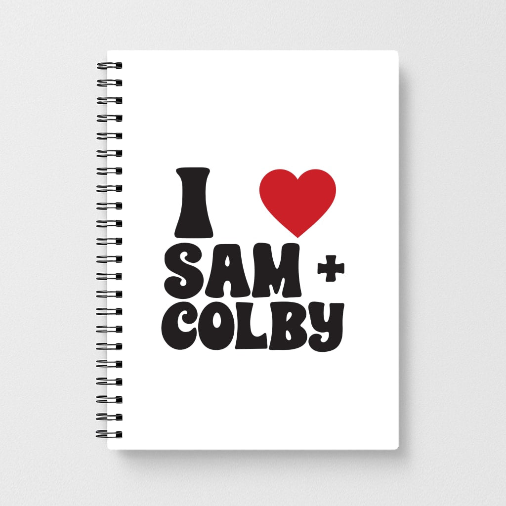 I Love S & C Notebook