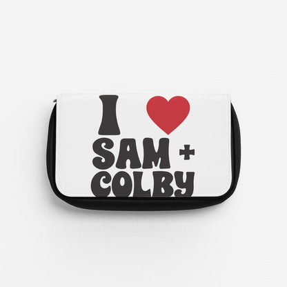 I Love S & C Pencil Case