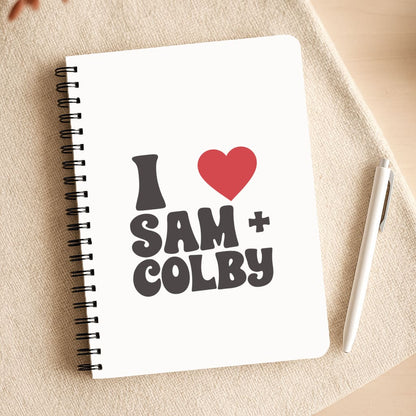 I Love S & C Notepad