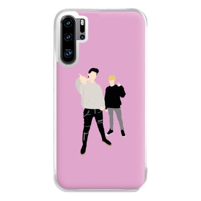 Standing - S & C Phone Case for Huawei P30 Pro