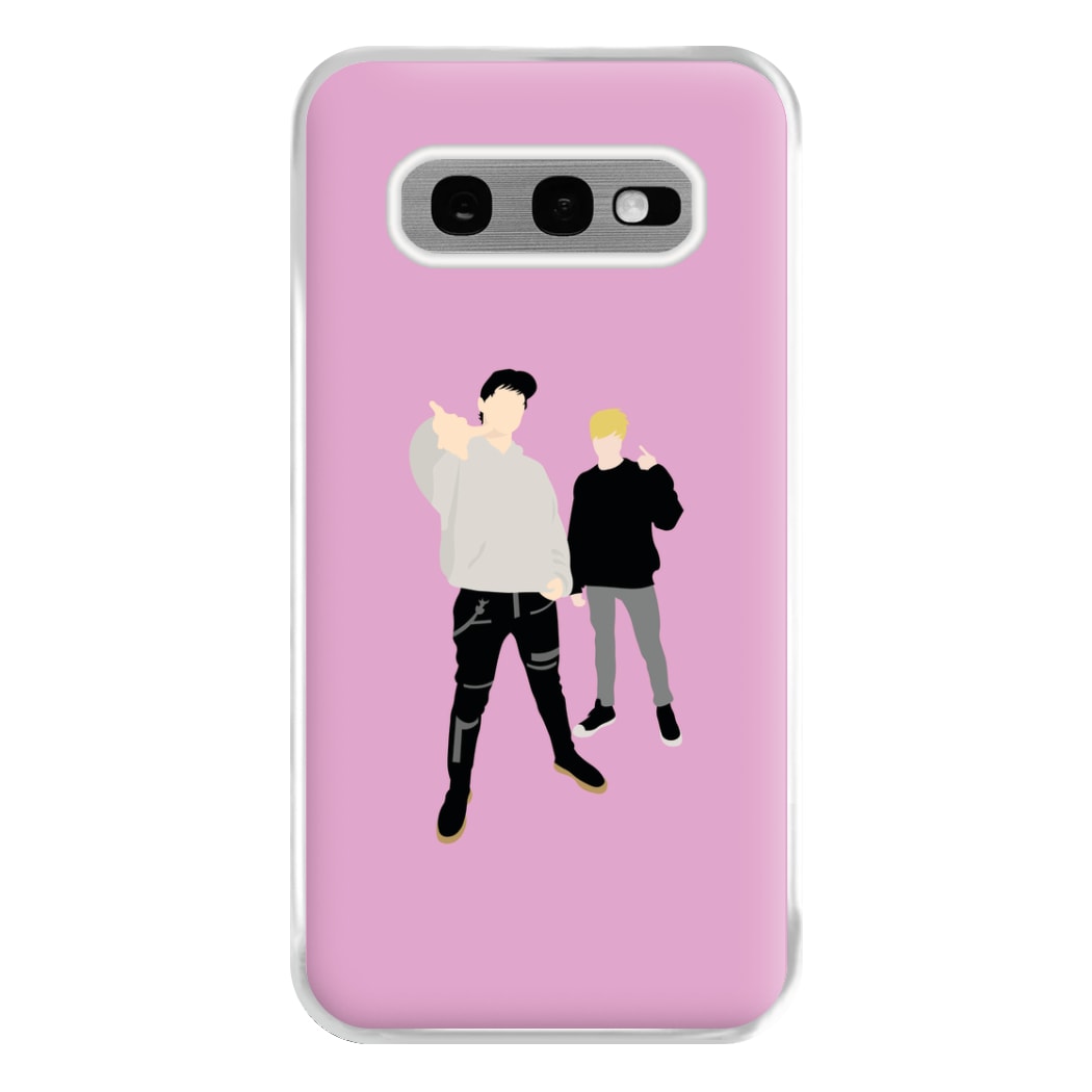 Standing - S & C Phone Case for Galaxy S10e