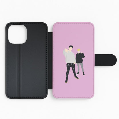 Standing - S & C Flip Phone Case