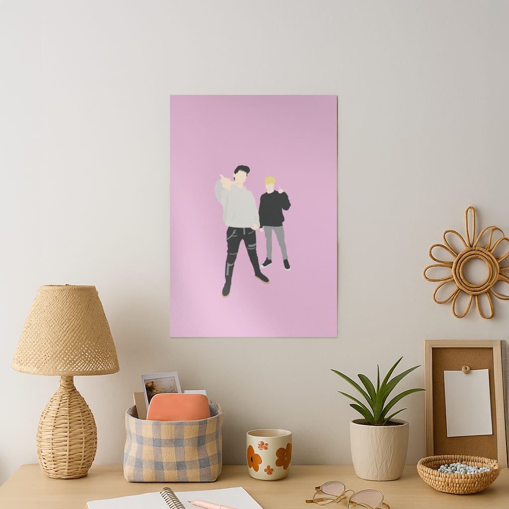 Standing - S & C Art Print