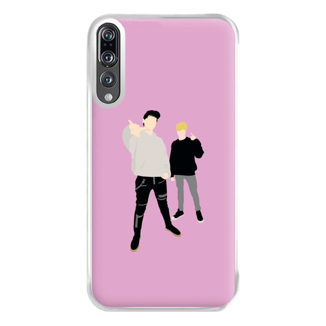 Standing - S & C Phone Case for Huawei P20 Pro