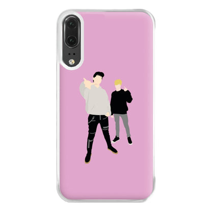 Standing - S & C Phone Case for Huawei P20