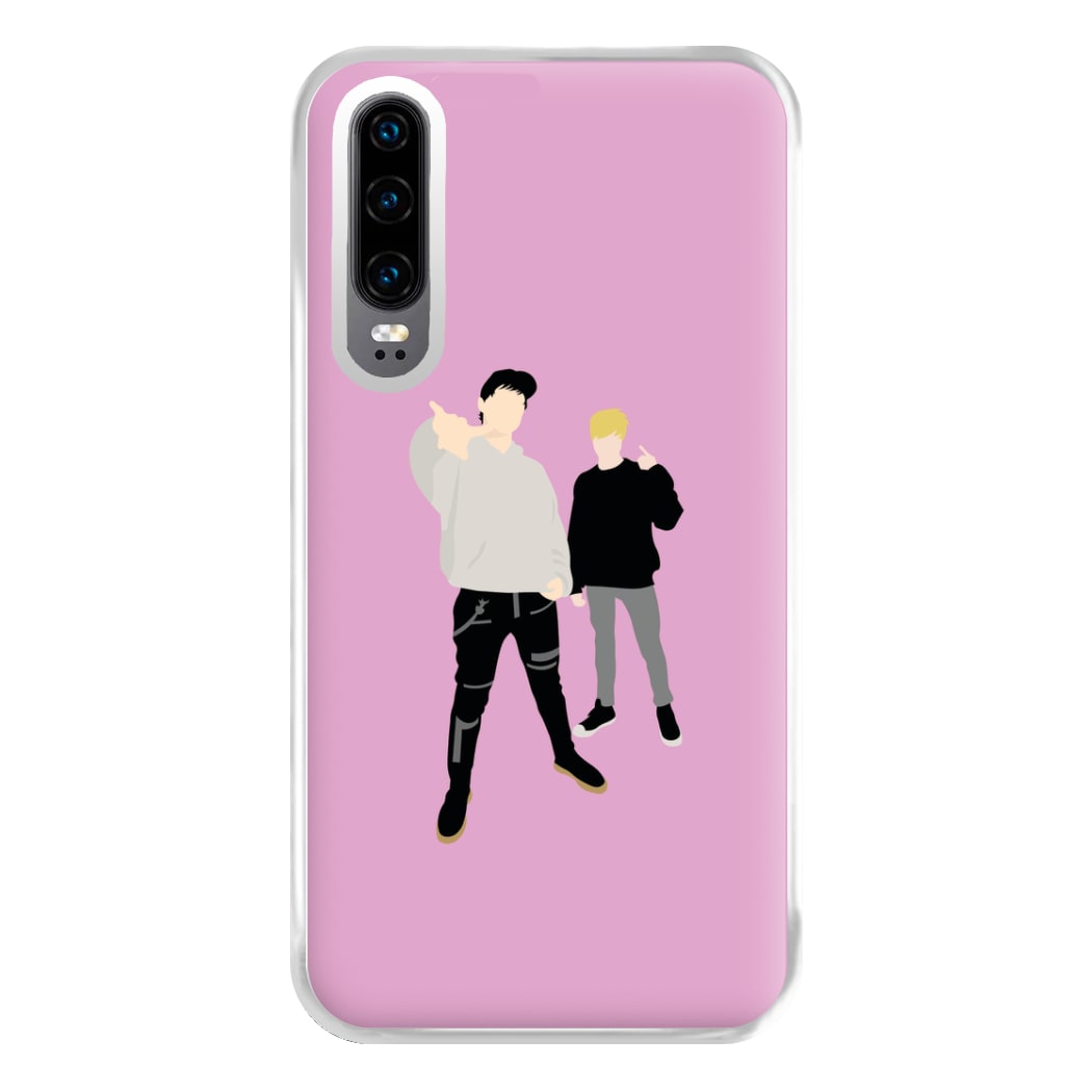 Standing - S & C Phone Case for Huawei P30