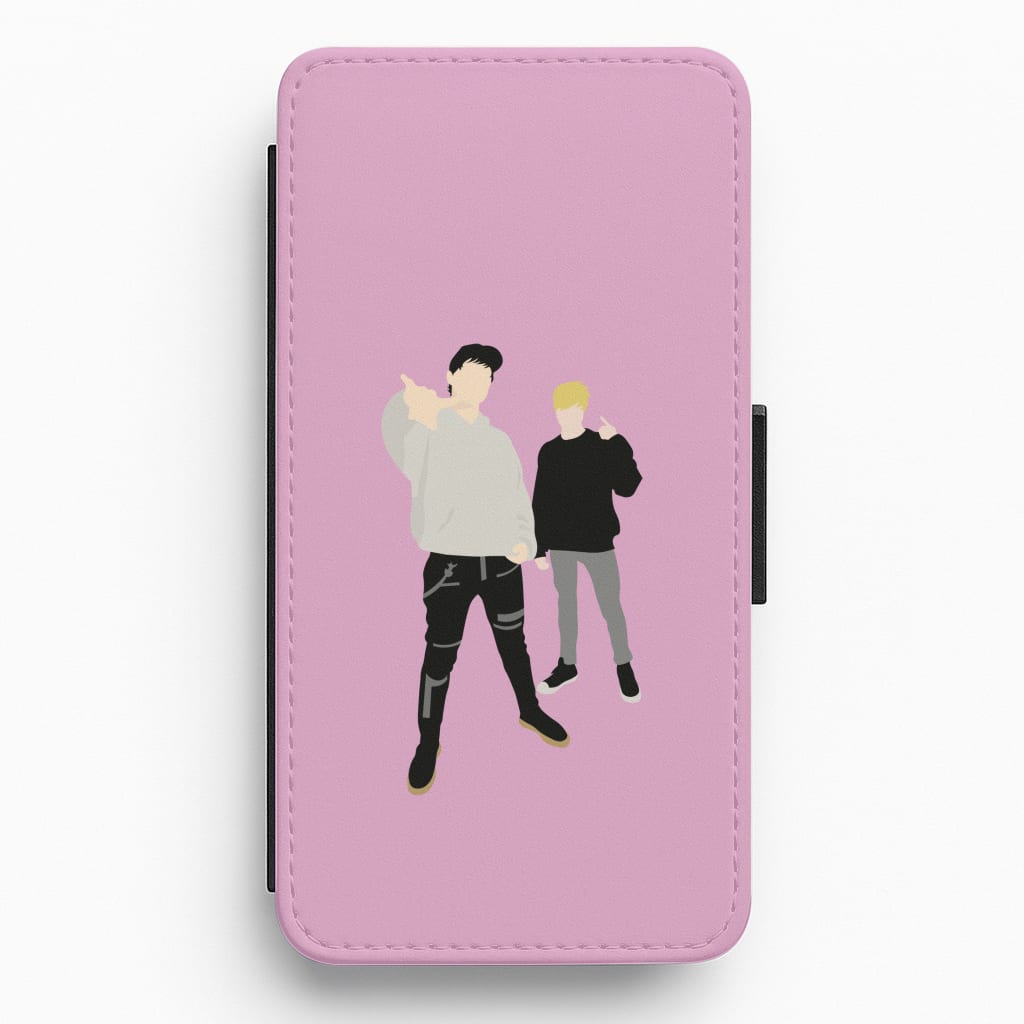 Standing - S & C Flip / Wallet Phone Case