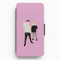 Standing - S & C Flip / Wallet Phone Case