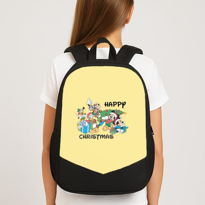 Fairytale Happy Christmas Large School Bag