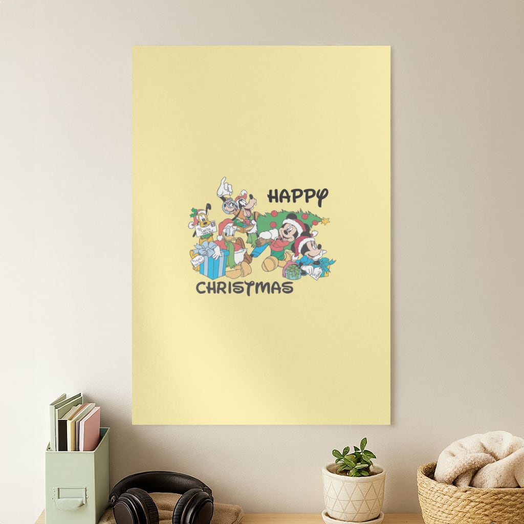 Fairytale Happy Christmas Poster