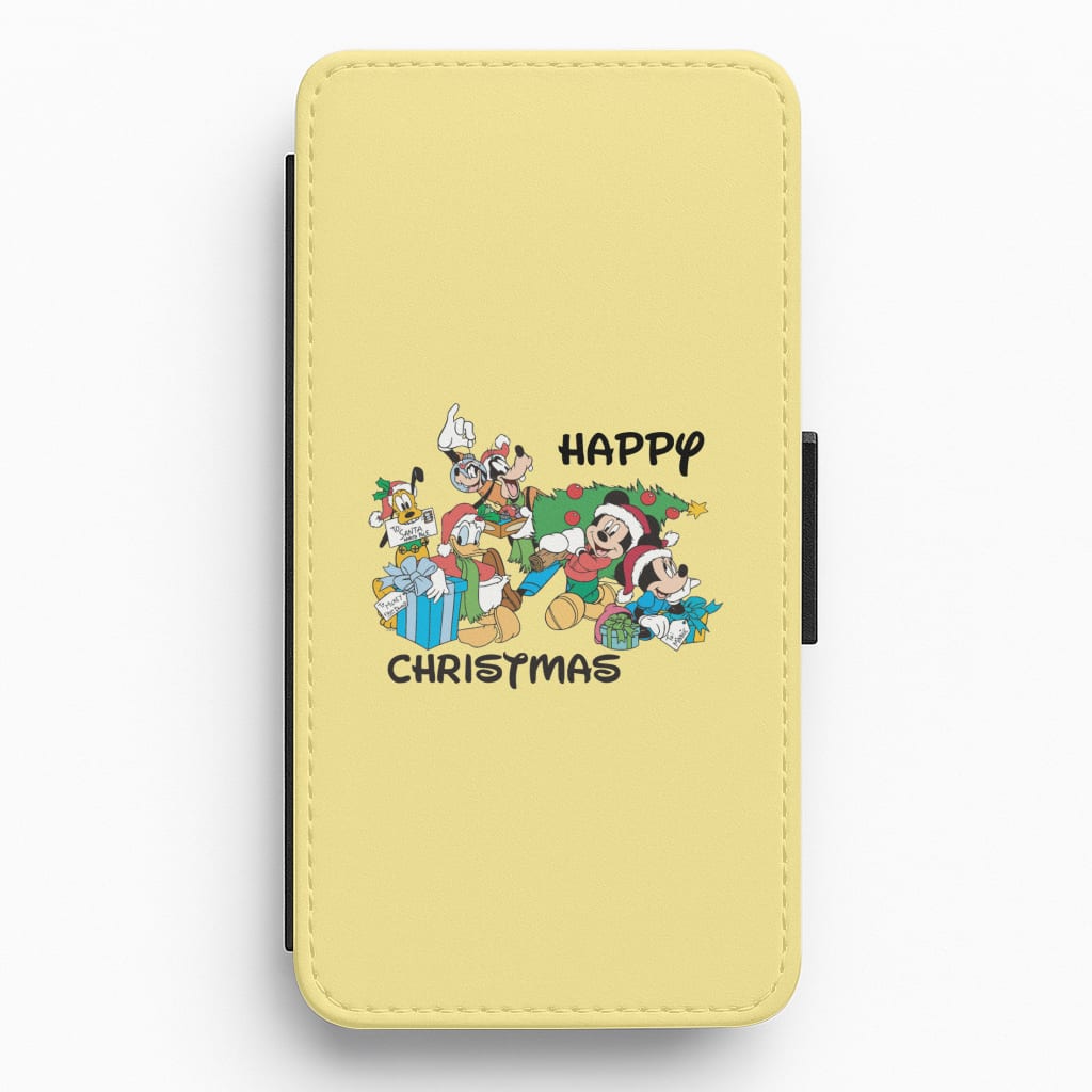 Fairytale Happy Christmas Flip / Wallet Phone Case