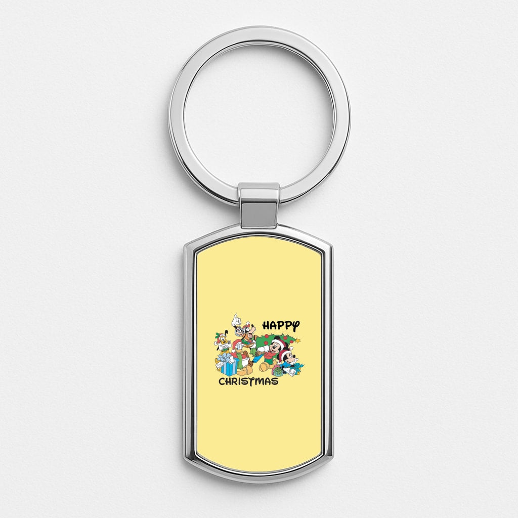 Fairytale Happy Christmas Luxury Keyring