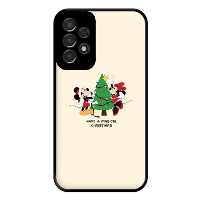 Festive Fairytale Mice - Christmas Phone Case for Galaxy A53