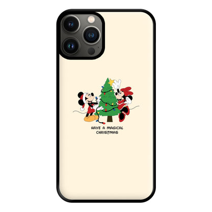 Festive Fairytale Mice - Christmas Phone Case for iPhone 13 Pro Max