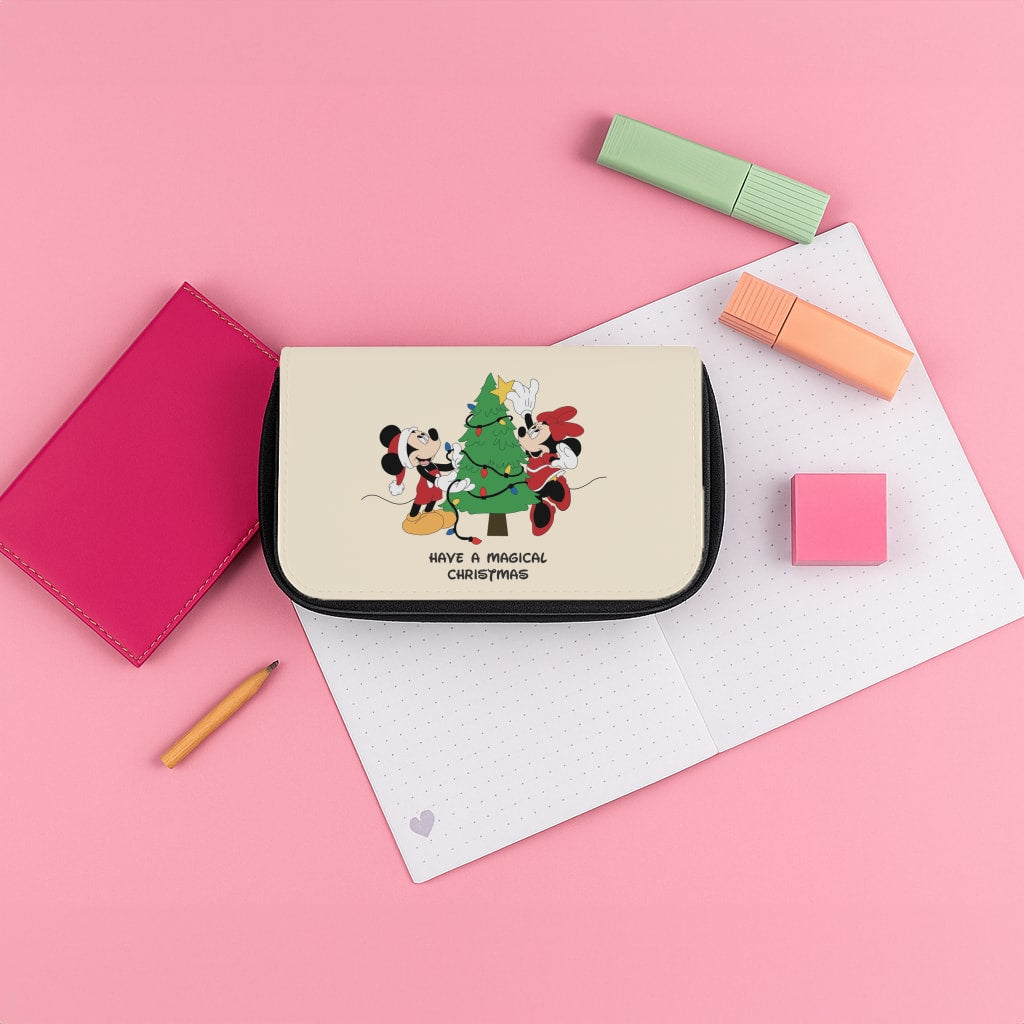 Festive Fairytale Mice - Christmas Pencil Case