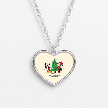 Festive Fairytale Mice - Christmas Necklace