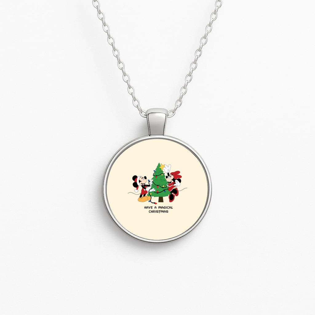 Festive Fairytale Mice - Christmas Necklace