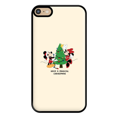 Festive Fairytale Mice - Christmas Phone Case for iPhone 6 Plus / 7 Plus / 8 Plus