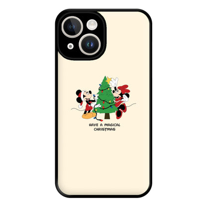 Festive Fairytale Mice - Christmas Phone Case for iPhone 14