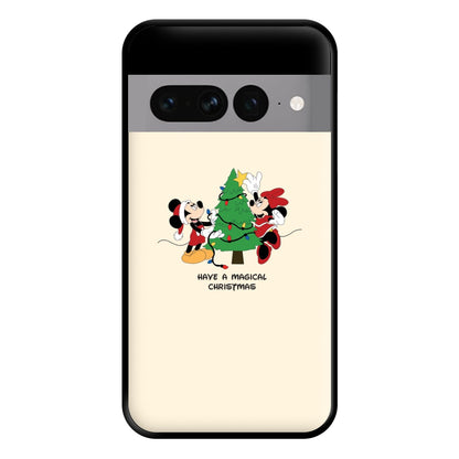 Festive Fairytale Mice - Christmas Phone Case for Google Pixel 7 Pro