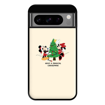 Festive Fairytale Mice - Christmas Phone Case for Google Pixel 8 Pro