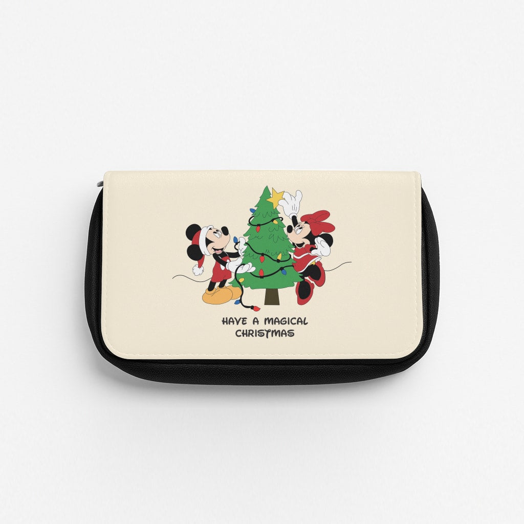 Festive Fairytale Mice - Christmas Pencil Case