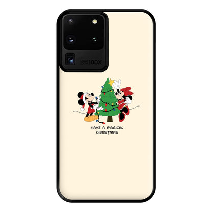 Festive Fairytale Mice - Christmas Phone Case for Galaxy S20 Ultra