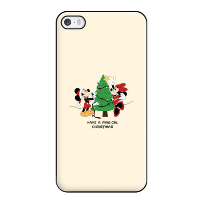 Festive Fairytale Mice - Christmas Phone Case for iPhone 5 / 5s / SE 2016