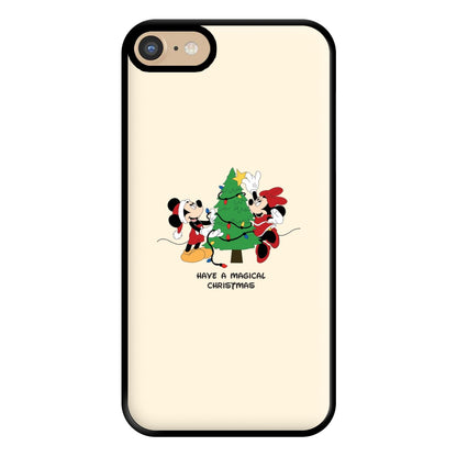 Festive Fairytale Mice - Christmas Phone Case for iPhone 6 / 7 / 8 / SE