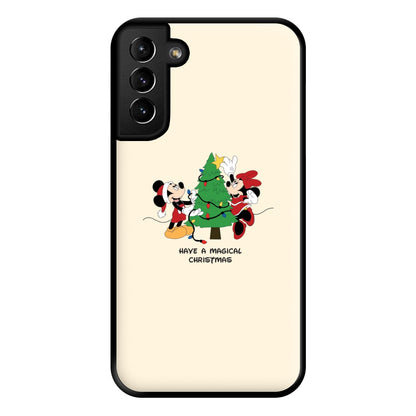 Festive Fairytale Mice - Christmas Phone Case for Galaxy S21 Plus