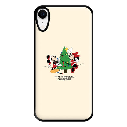 Festive Fairytale Mice - Christmas Phone Case for iPhone XR