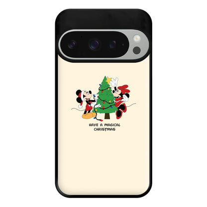 Festive Fairytale Mice - Christmas Phone Case for Google Pixel 9 Pro XL