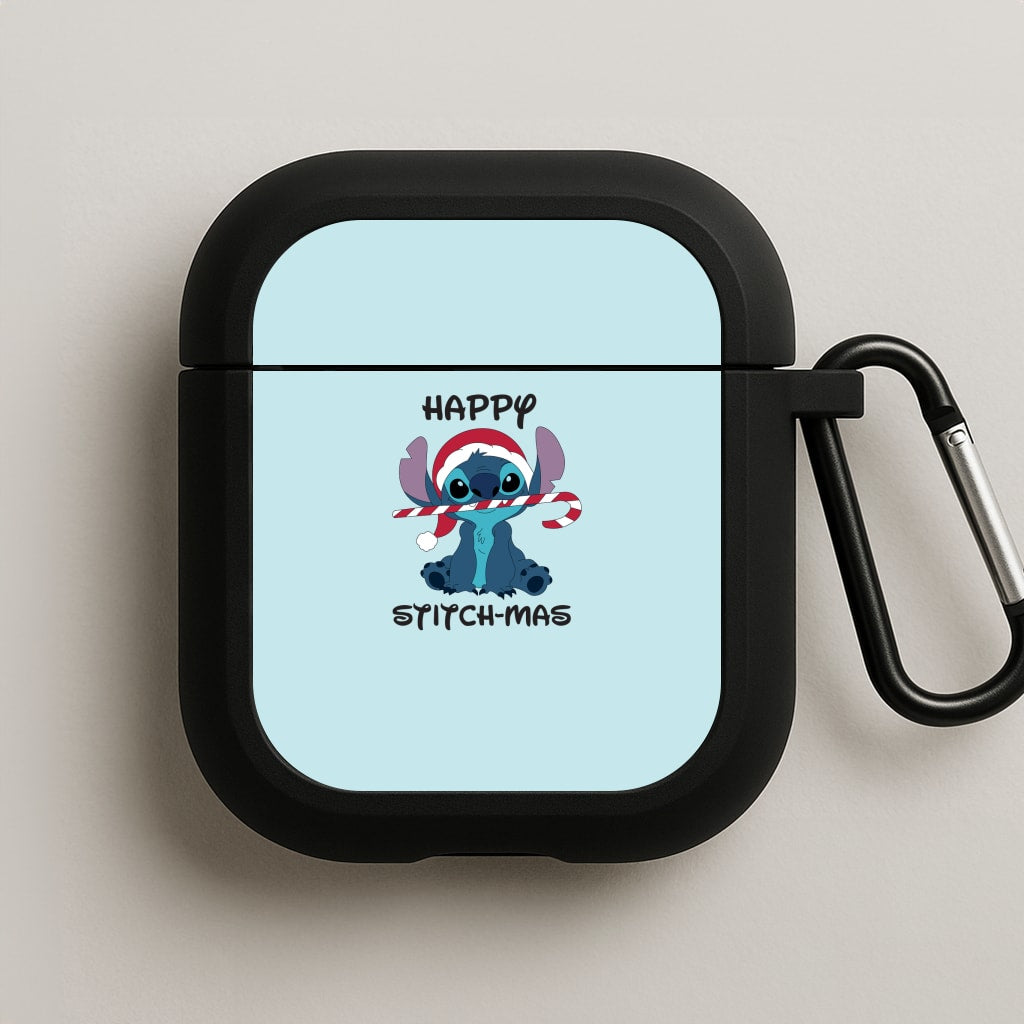 Happy Blue Alienmas - Christmas AirPods Case