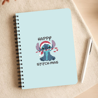 Happy Blue Alienmas - Christmas Notepad